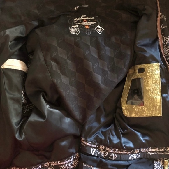 RIDE Green Camo Snowboarding TECH ski Jacket multipurpose coat snow winter - Picture 7 of 9